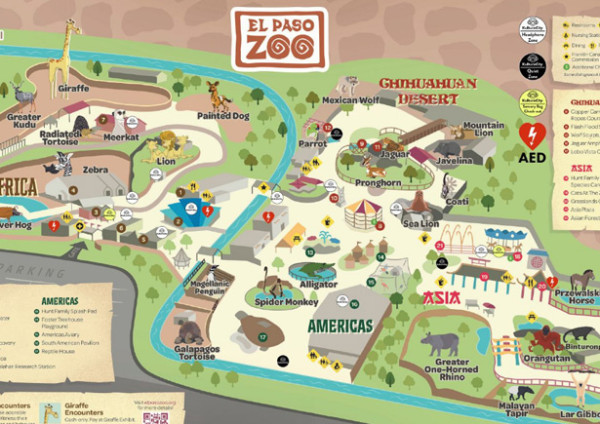 Screenshot of Zoo Map